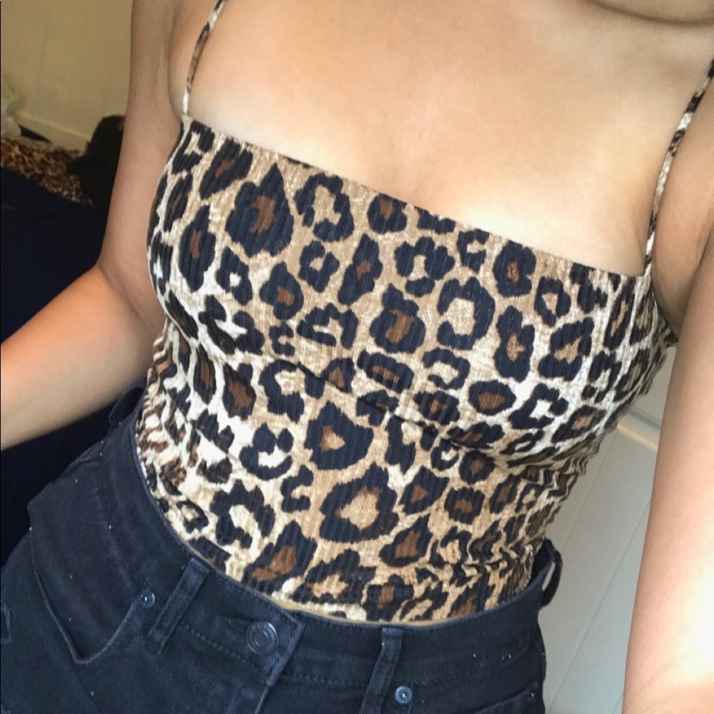 Cheetah print top